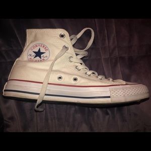White high top converse